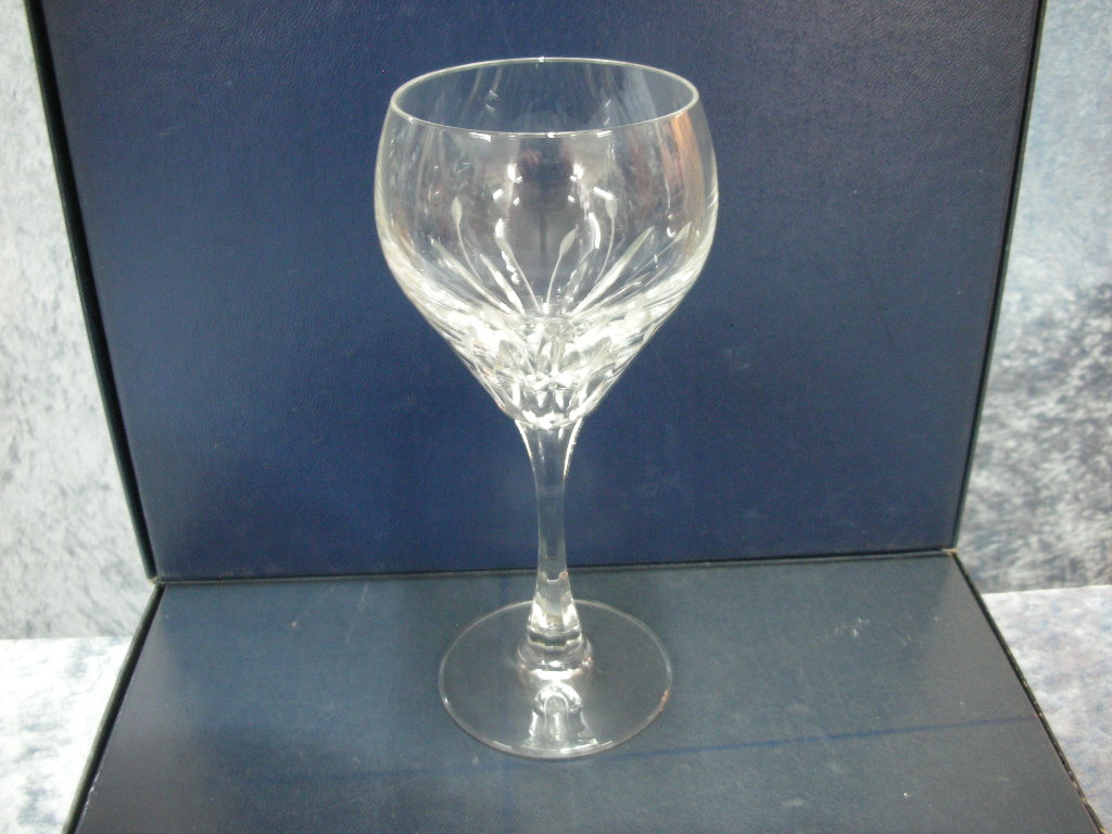 Wien Antik, Lyngby Glas, Denmark, Seven Clear Port Wine Glasses