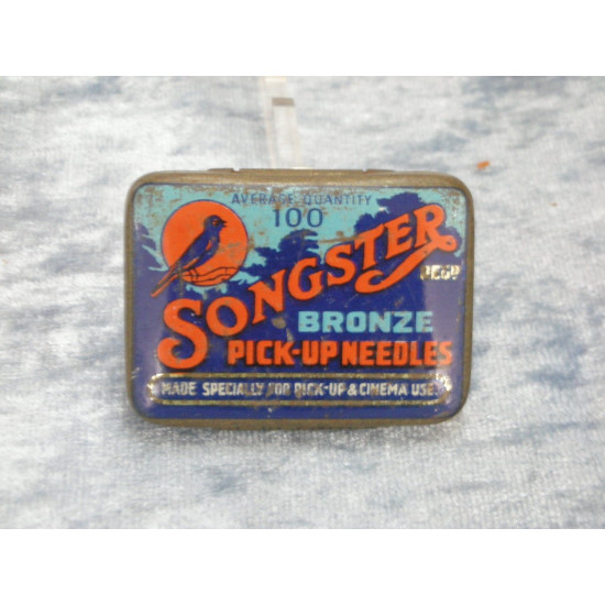 Songster Bronze Pick-up Needles i metalæske