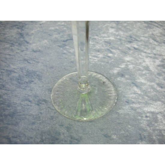 Bohemian glass, Wine glass Green, 18.5 cm