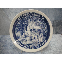 Christiania Christmas plate, Christmas 1998, 20 cm