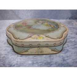 Tin, with rococo motif, 4x21.5cm