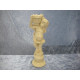 Girl on pedestal / Candlestick, 23.5 cm