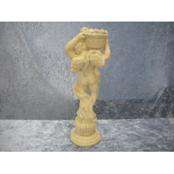 Girl on pedestal / Candlestick, 23.5 cm