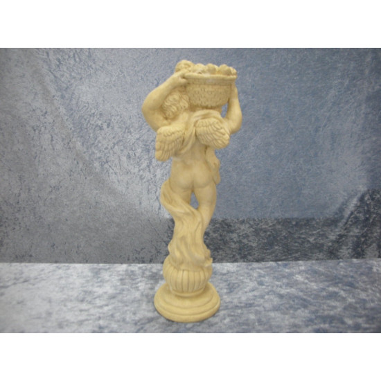 Girl on pedestal / Candlestick, 23.5 cm