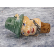 Porcelain pourer no 8656 dark green, 8 cm