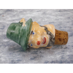 Porcelain pourer no 8656 dark green, 8 cm