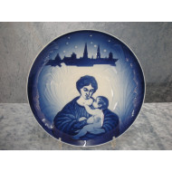 Collaboration plate no. 9137, 21 cm, Bing & Grondahl and Royal Copenh