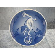 Olympiade platte 1976 Montréal, 20.5 cm, Royal Copenhagen