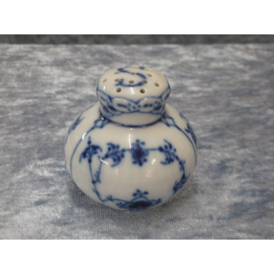 Blue fluted half lace, Salt shaker no 1/712, 5.5 cm, 1 sorting, RC