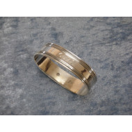 Napkin ring in 830 silver, 5.2x1.3 cm, DG 5