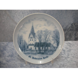 Church Plate, Old Haderslev Church, 18 cm, Factory first, Bing & Grondahl