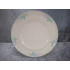 Fleur Blue / Light Blue, Flat Dinner plate / Dining plate New no 325, 25 cm