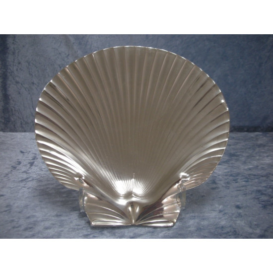 Sølvplet Fejebakke, 21x20 cm
