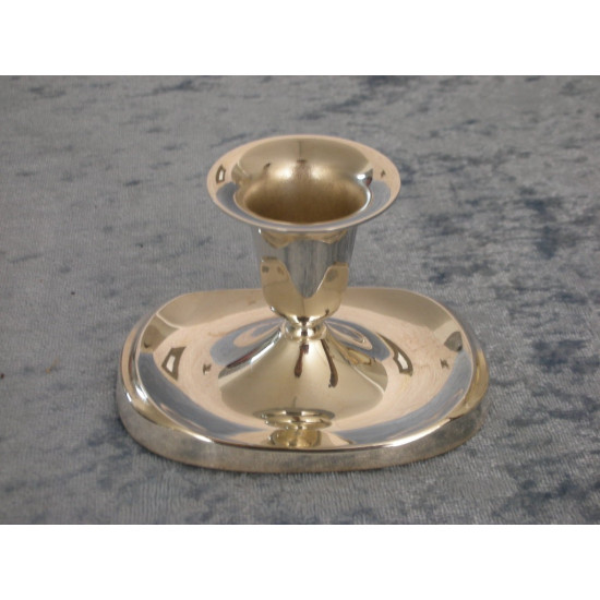 Silver Plate Candlestick, 5.7x9x6.5 cm, H.J.